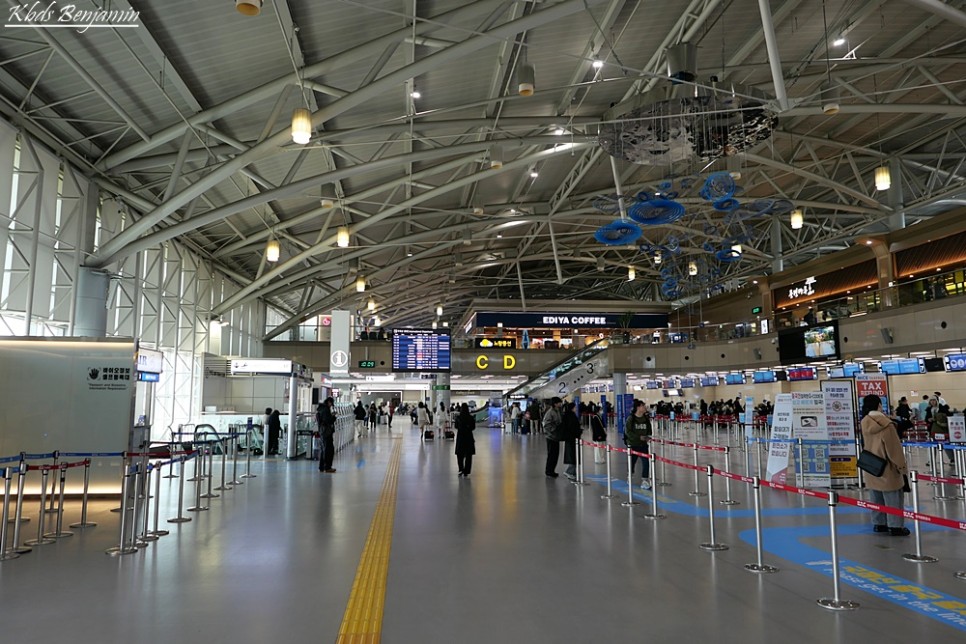 부산 김해공항 대한항공 라운지 에어부산 이용 카드 김해공항 국제선 면세점