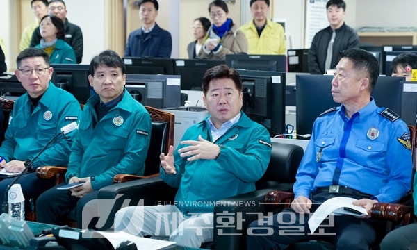 제주도, 통영해상 제주선적 어선사고 재난안전대책본부 설치
