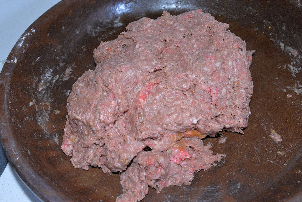 함박스테이크 만들기 햄버거스테이크 소스 레시피 만드는법 소고기 다짐육 요리