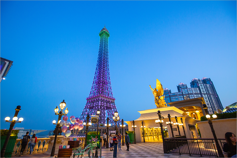 마카오 파리지앵 에펠탑 전망대 입장료 야경 마카오자유여행
