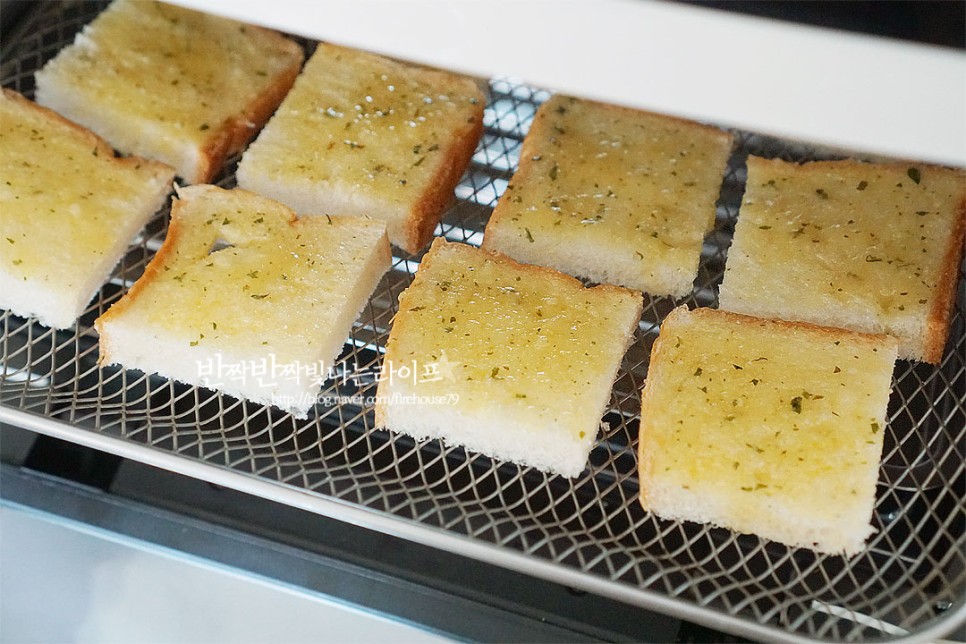 식빵 마늘빵만들기 에어프라이어 마늘빵 소스 만들기