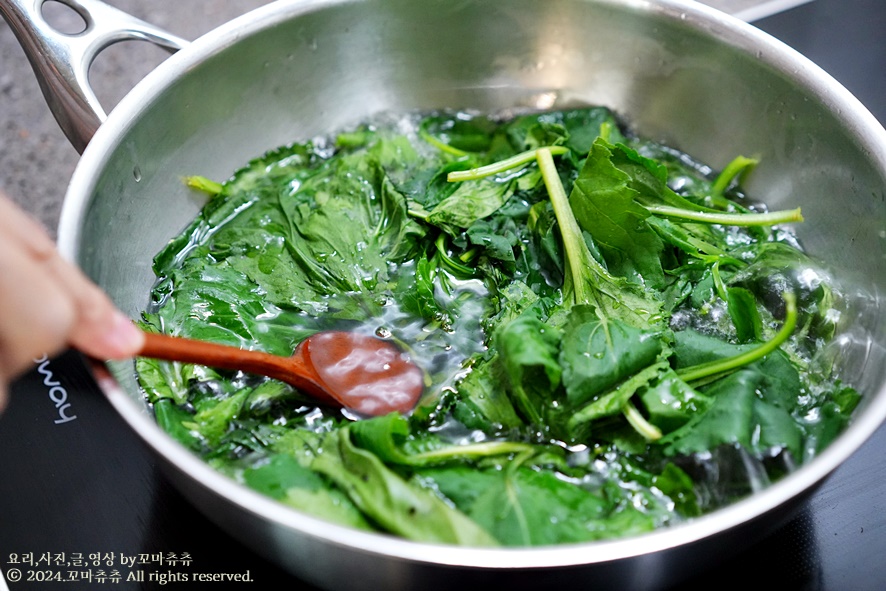 취나물 무침 만드는 법 맛보장 취나물 요리 삶기