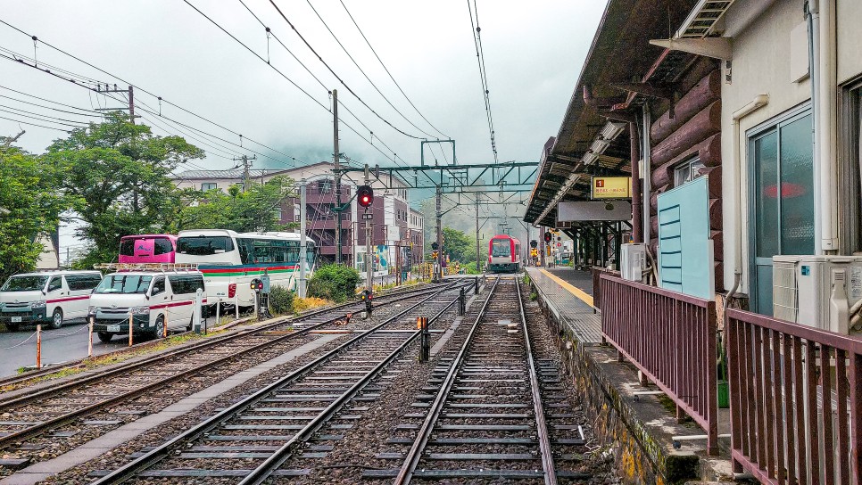 일본 기차여행 관광열차 기관실 운행영상