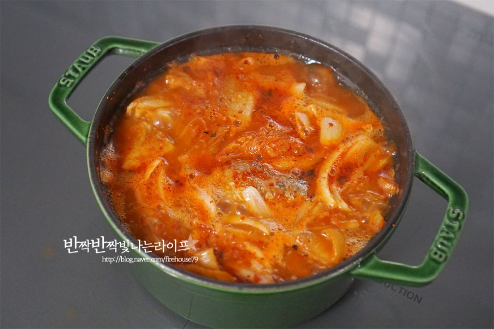 꽁치통조림김치찌개 레시피 백종원 꽁치 김치찌개 맛있게 끓이는법