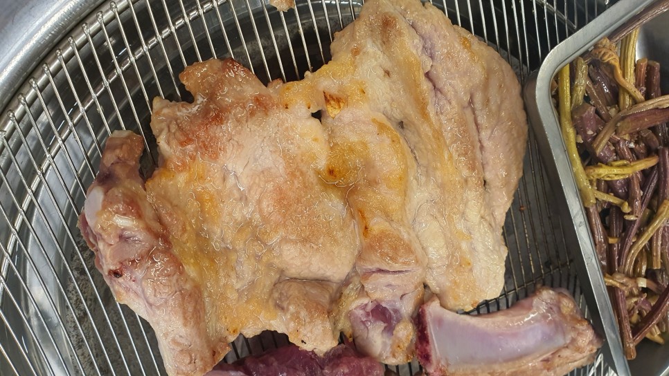 돼지 생갈비 오겹살 부천 맛집 제주똥돼지마을 원종역