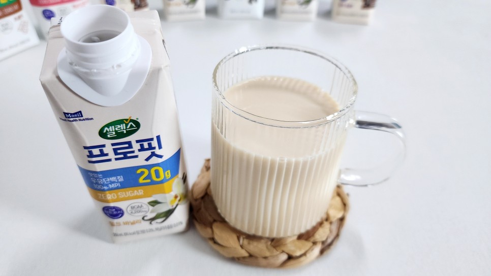 프로틴 음료 셀렉스 프로핏 락토프리 우유 단백질 음료 추천