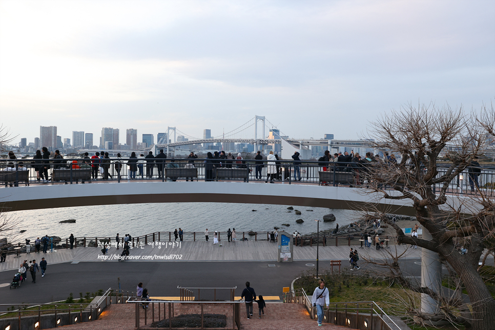 일본 도쿄 오다이바 가는법 자유의여신상 구경