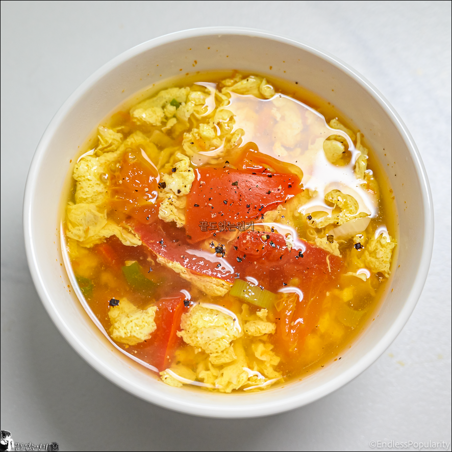 간단한 계란국 레시피 초간단 계란국 끓이는법 맑은국 토마토 계란 요리