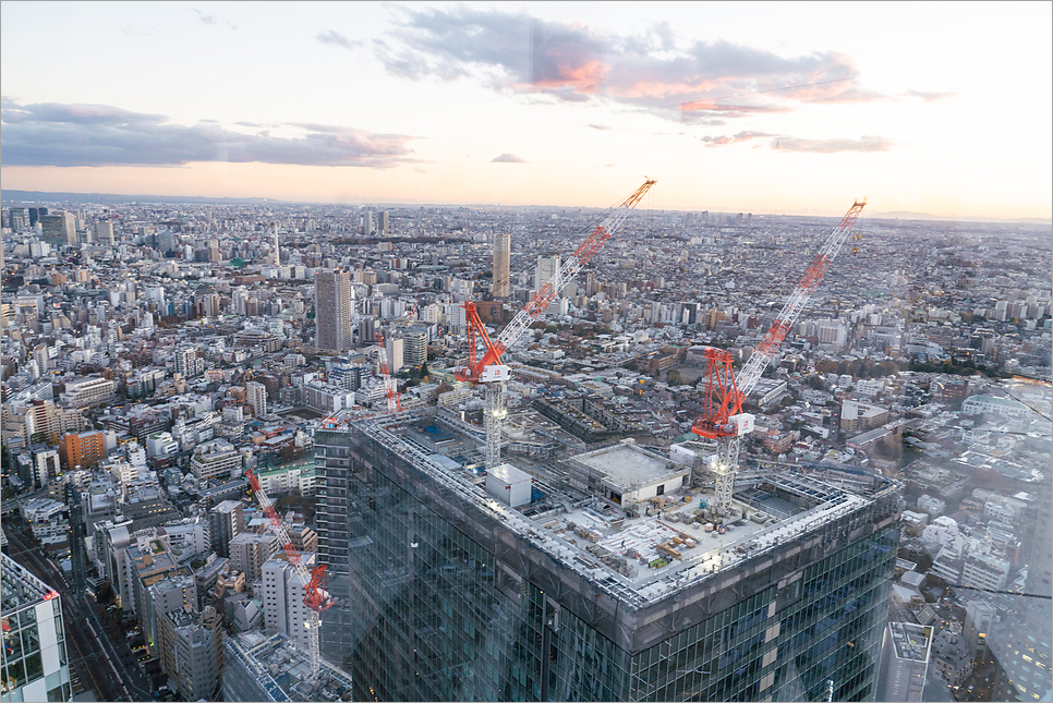 도쿄 시부야스카이 전망대 입장권 예약 가는법 일몰 야경