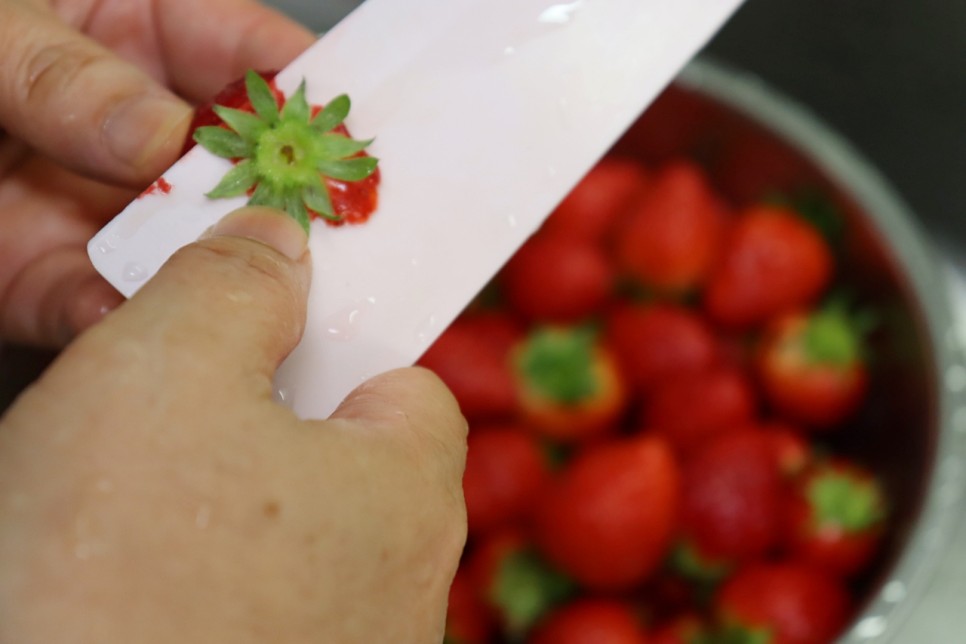 딸기잼 만들기 딸기잼 보관 농도 딸기쨈 딸기샌드위치 만드는법