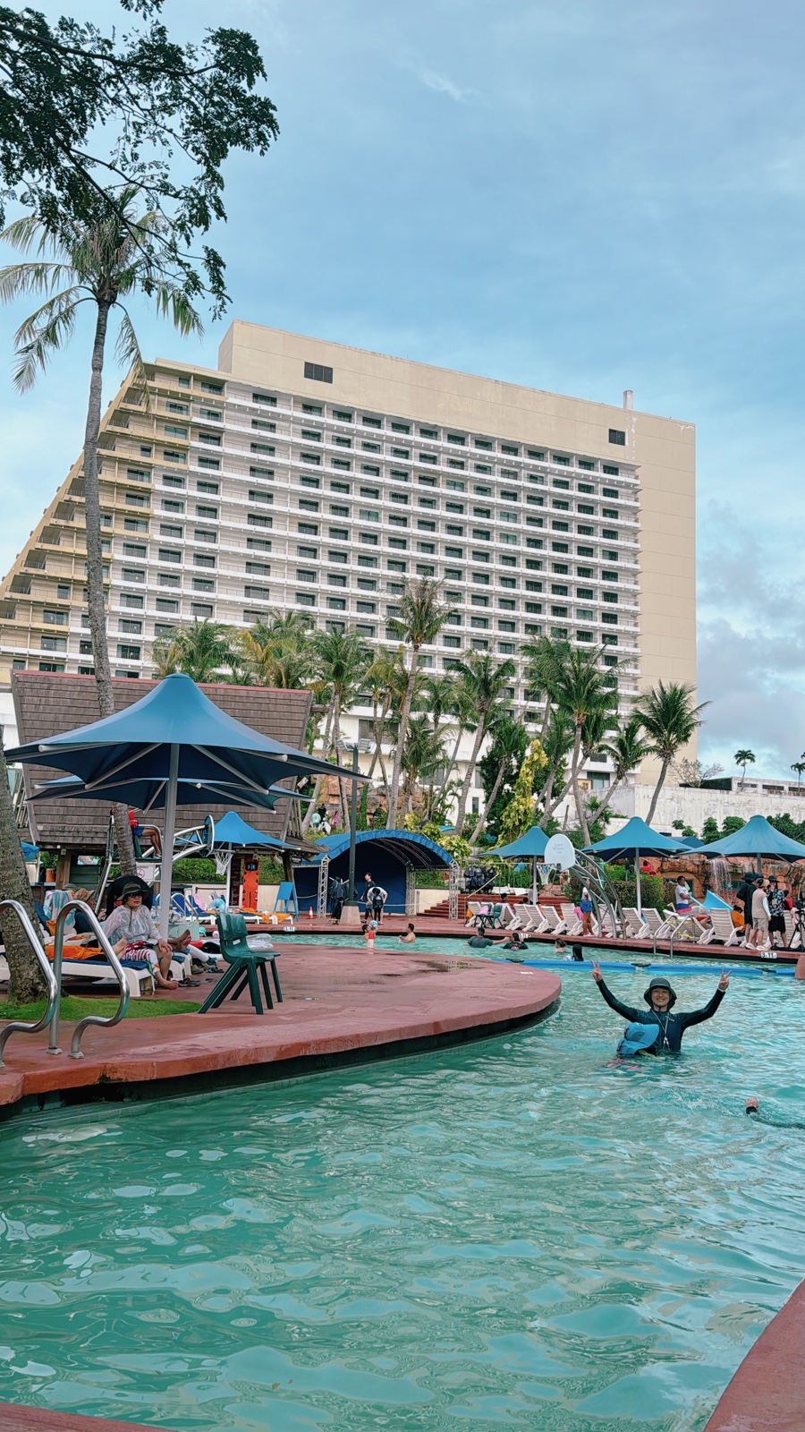 괌태교여행 PIC 로얄클럽룸 4박5일 : 룸컨디션 , 체크인 첫날부터 물놀이
