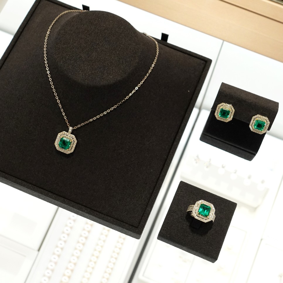 다이아미 신세계 타임스퀘어 매장에서 해본 랩그로운 다이아몬드 유진 주얼리브랜드