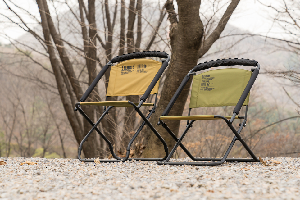 캠핑의자 추천 높이 조절 양면 사용 트루버 리버저블 폴딩 캠핑체어