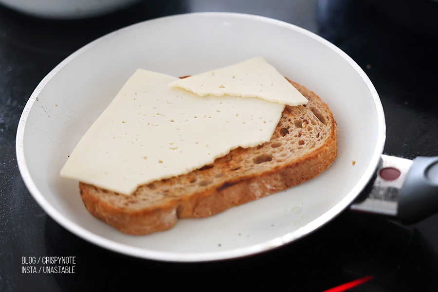 간단한 다이어트 식빵요리 당근 오픈 토스트 레시피