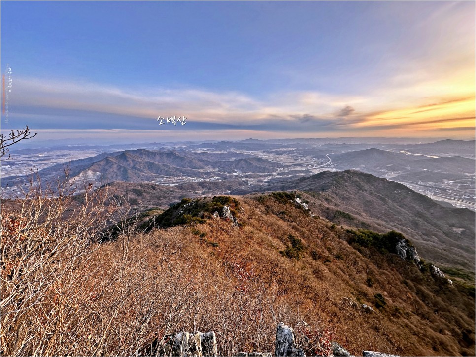 상주, 갑장산 최단코스 : 갑장사 일출산행.