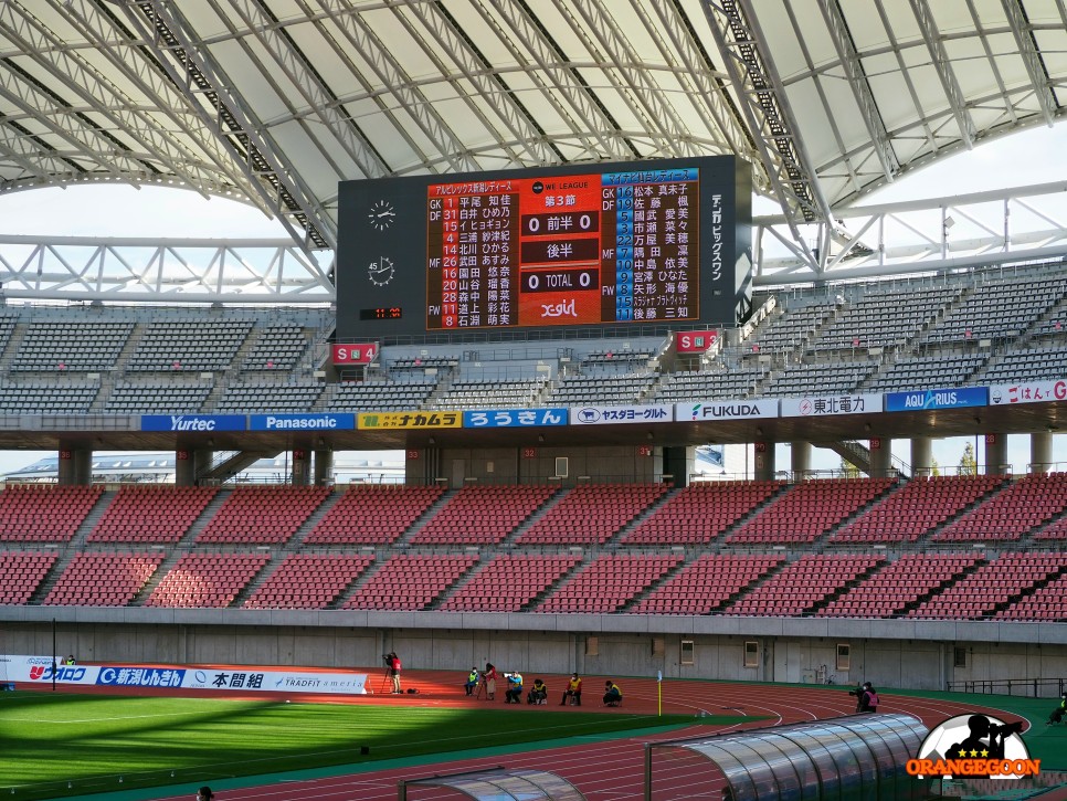 [STADIUM!/일본 니가타] 2002 FIFA 월드컵의 개최 장소. 일본 동북부의 대표 경기장. 알비렉스 니가타의 홈 경기장. 덴카 빅 스완 스타디움 (2022.11 촬영)