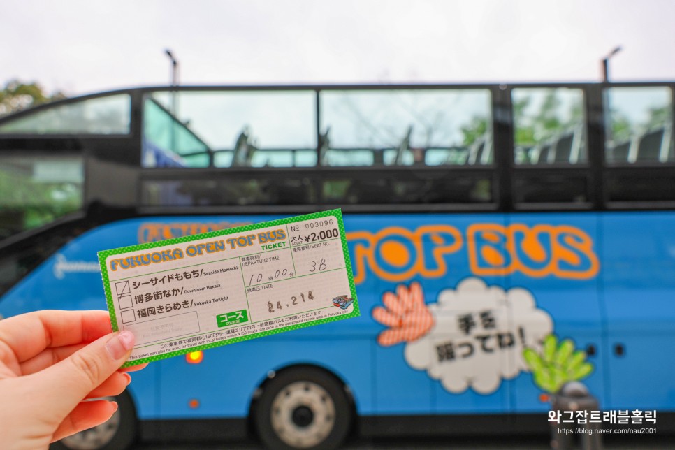후쿠오카 자유여행코스 오픈탑버스 요금 예약 놀거리 볼거리 추천