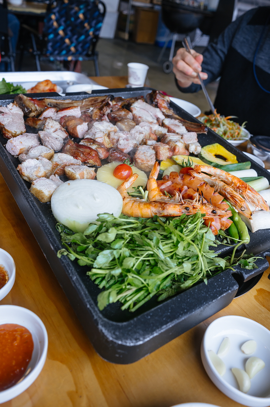 양평핫플 바베큐맛집 대디스바베큐 4인 가족 식사 후기