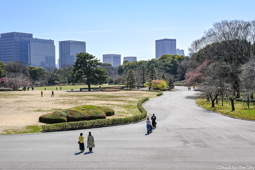 일본 도쿄 여행 치도리가후치 공원 에도 성 유적 고쿄 히가시 교엔