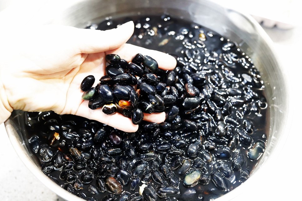 콩자반 만들기 검은콩 서리태 부드러운 콩조림