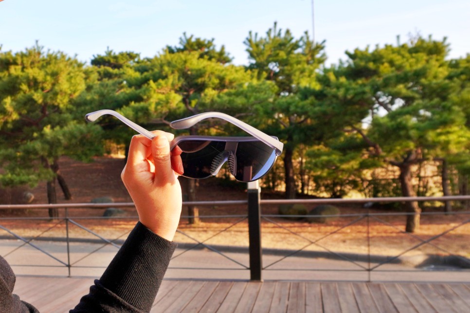 하이칼라 도시어부5 이경규 고글 선글라스 착용하고 골프 라운딩 하기