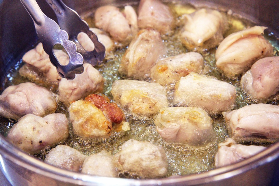 후라이드치킨 만들기 닭강정 양념 만들기 라이스페이퍼 요리