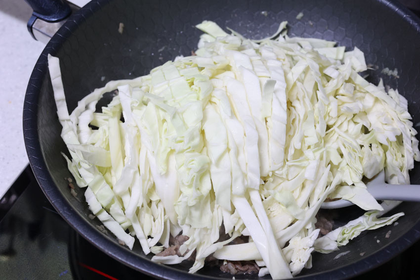 소고기 양배추볶음 레시피 굴소스 양배추 활용 요리