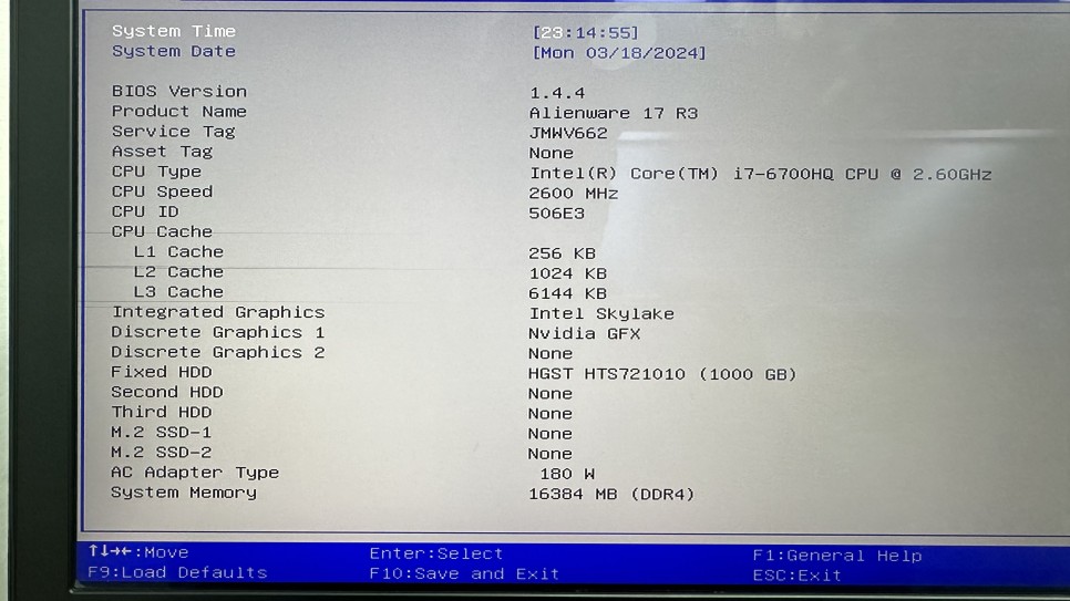 M.2 SSD 날아간 델 DELL 에일리언웨어 삼성 SSD 980 500GB로 업그레이드 수리, 윈도우 설치 [ 네트워크 드라이버 정상 설치 ], 추가로 고장난 것들