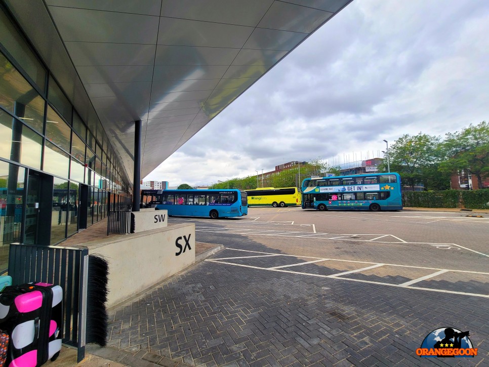 (영국 노팅엄 / 브로드마쉬 버스 스테이션) 로빈 후드의 도시. 노팅엄의 새로운 버스 터미널. Broad Marsh Bus Station