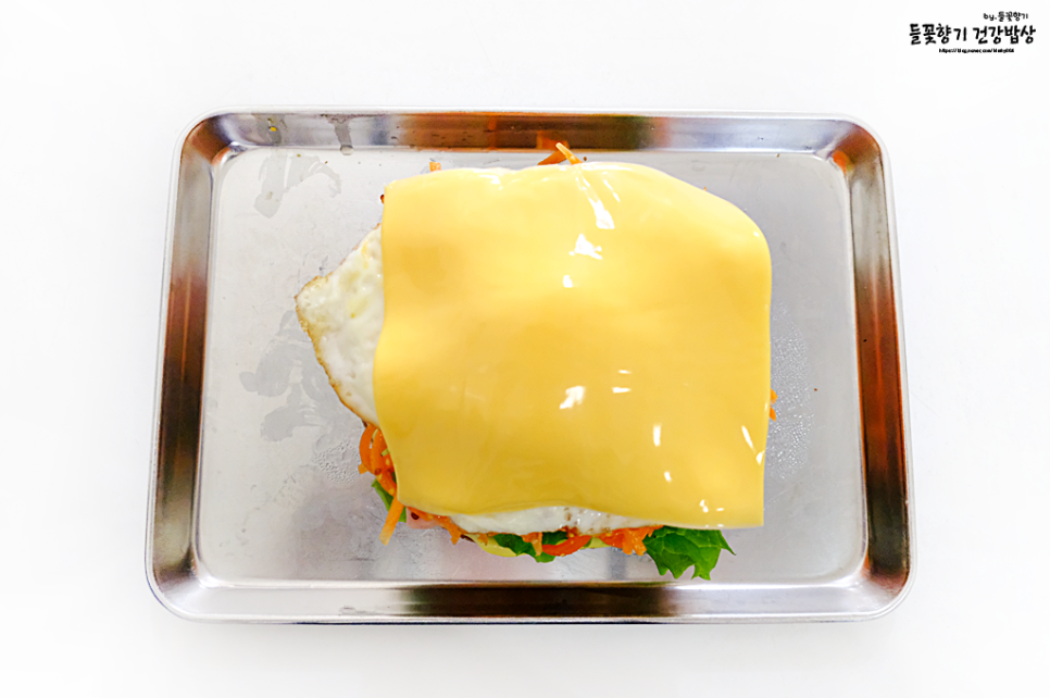 당근라페 샌드위치 만들기 칼로리 베이글 계란 샌드위치
