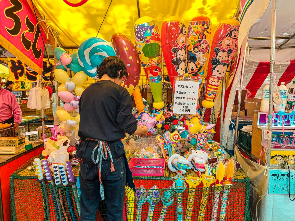 신주쿠 볼거리 도쿄마츠리 일본축제 아이들과 먹거리
