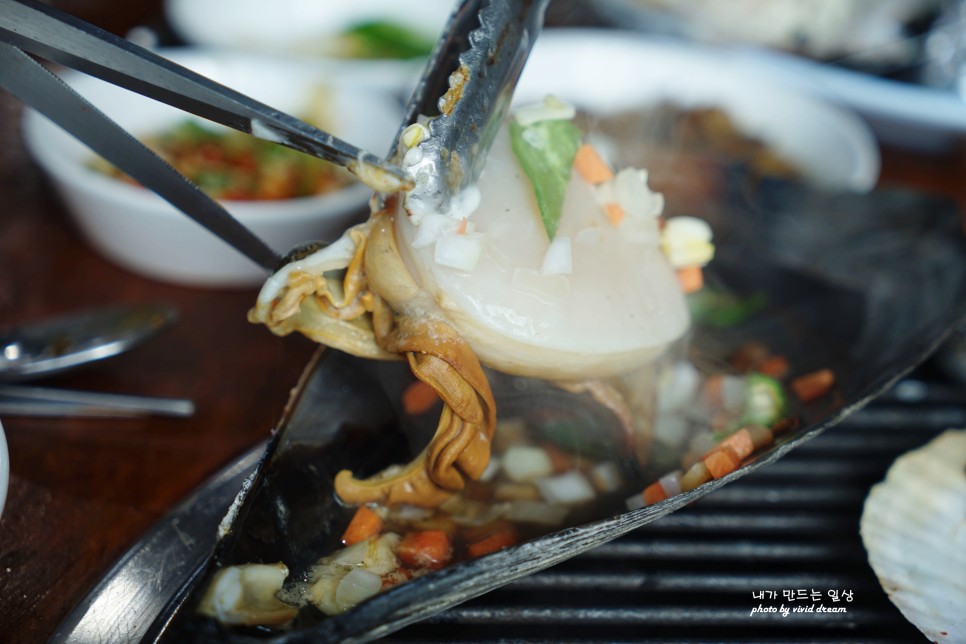 영종도 을왕리 맛집 조개구이 해물칼국수 가성비 좋은 세트