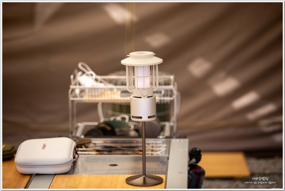 캠핑 랜턴 & 블루투스 스피커 무아스 LED 클래식 캠핑조명