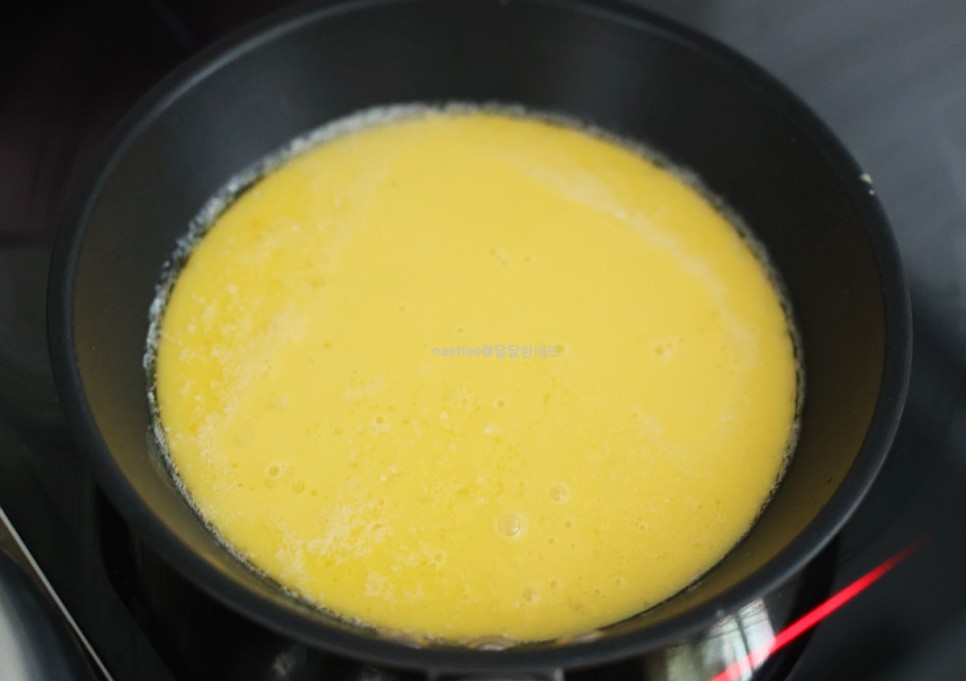 스크램블에그 만들기 계란 스크램블 에그우유 만드는 법