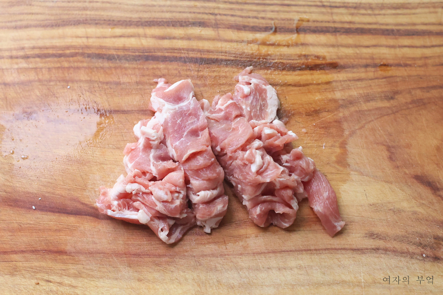 돼지고기 두부김치 만드는법 두부 김치볶음 레시피 볶음김치 만들기