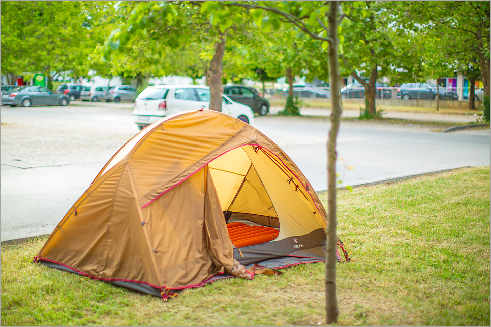 크로아티아 여행, 자다르 바다오르간 일몰 텐트 숙박