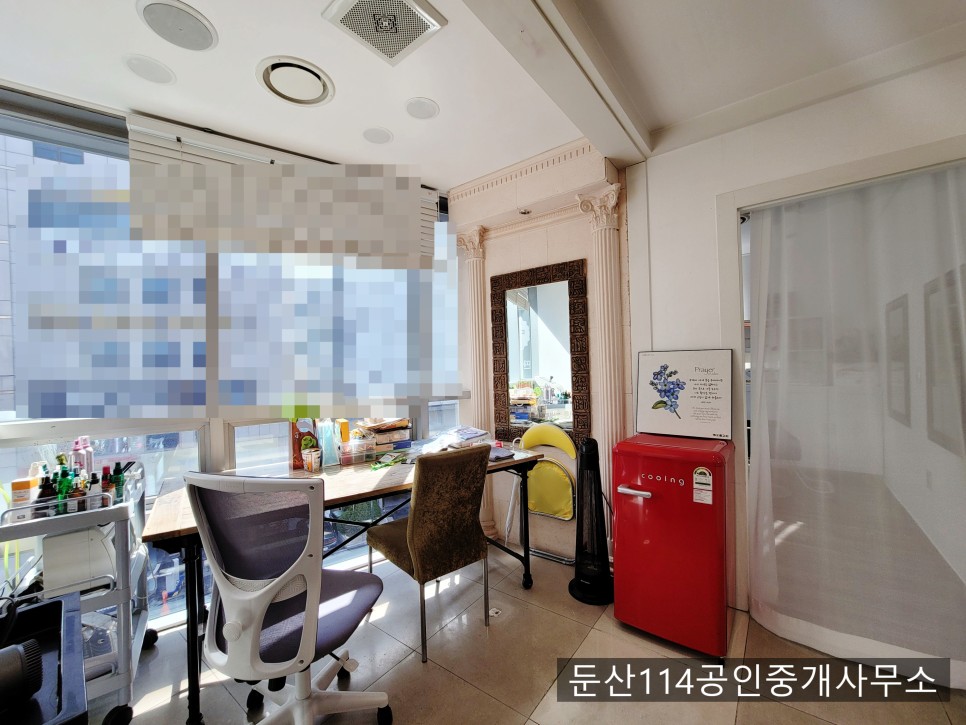 대전 둔산동 갤러리아백화점 인근 시설 완비된 중형상가임대 (매물번호 20240328)
