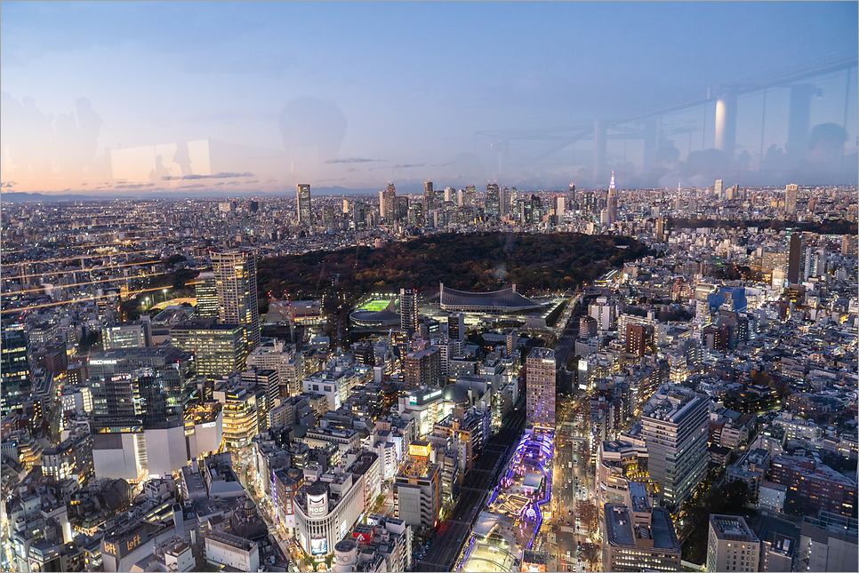 도쿄 시부야스카이 전망대 입장권 예약 가는법 일몰 야경
