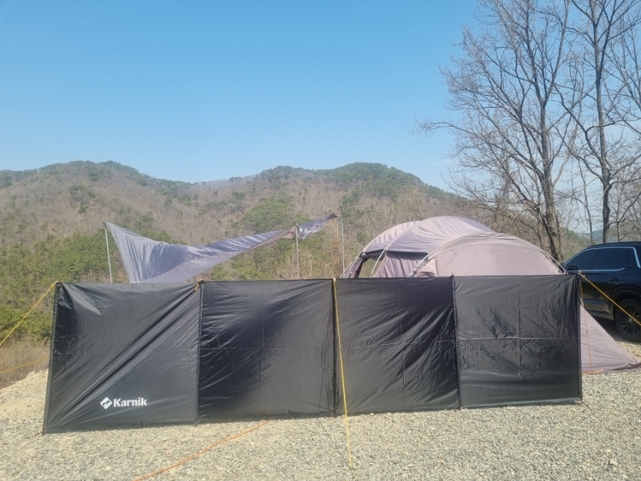 55번째 캠핑) 창원휴양림 오토캠핑장 F5사이트
