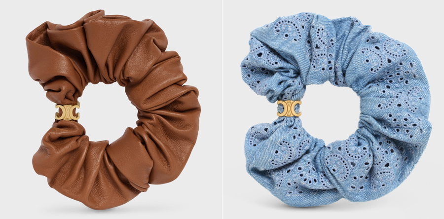 뉴진스 다니엘 셀린느 트리오페 가방 패션 헤드셋 명품 곱창밴드 귀걸이