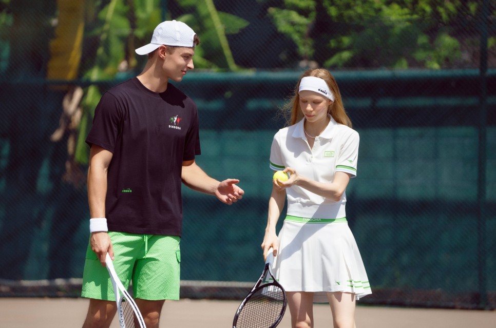 여름 테니스 웨어 브랜드 DIADORA 디아도라 썸머 컬렉션! #테니스복