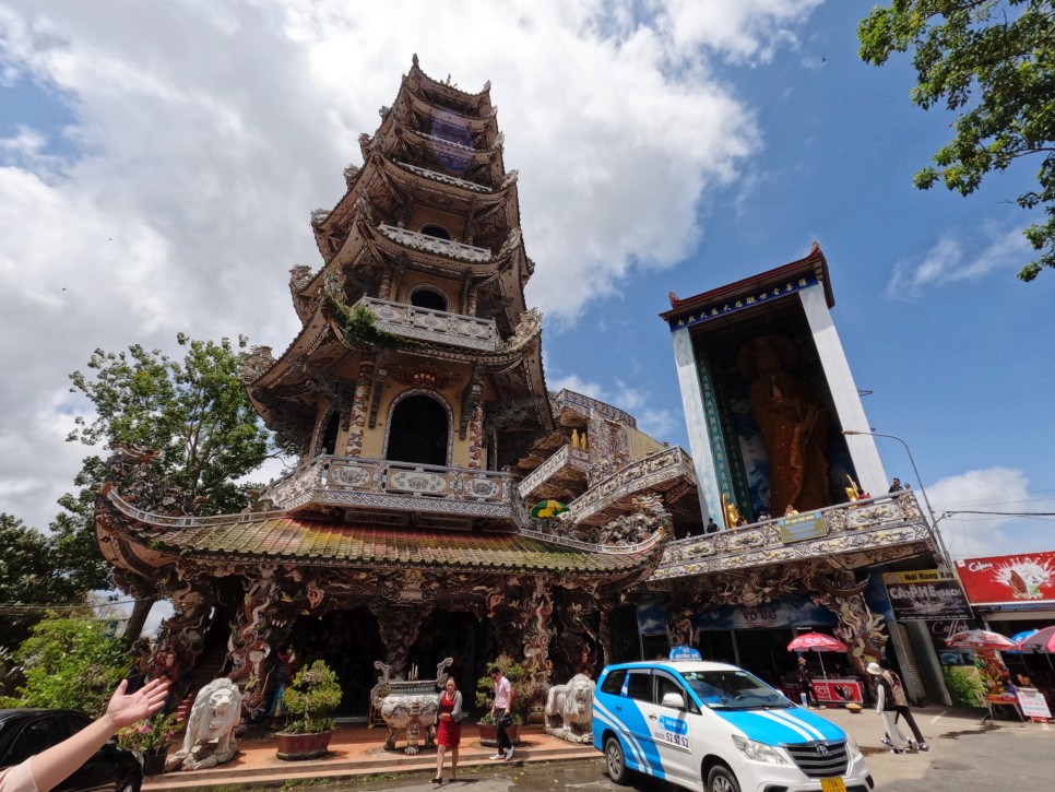 베트남 나트랑 달랏 여행 투어: 기차역, 핑크성당, 린푸억 사원, 카페 당일치기 자유여행 코스
