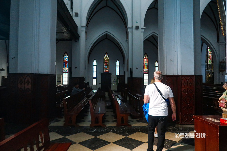 베트남 하노이 가볼만한곳 성요셉 성당 내부 볼거리