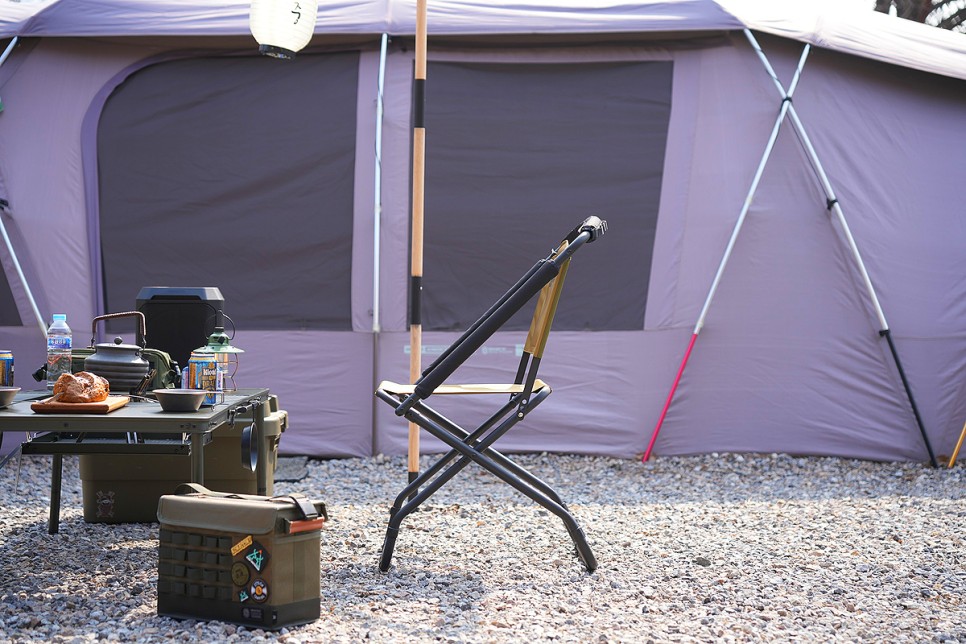 캠핑의자 2가지 높이 트루버 리버저블 캠핑체어