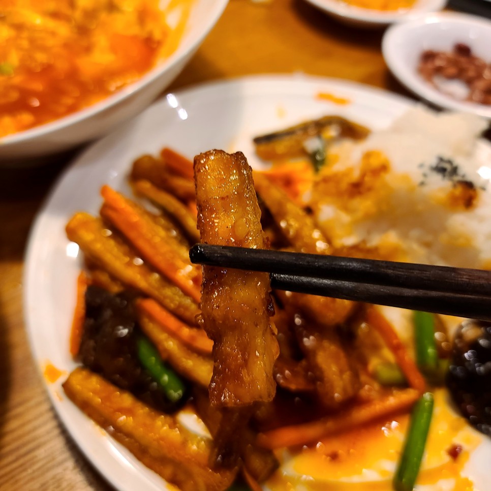 강남역 맛집 역삼역 술집 신복면관 토마토계란볶음 어향가지덮밥