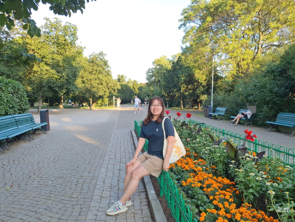 체코 프라하 여행 가볼만한곳 리에그로비 공원 일몰