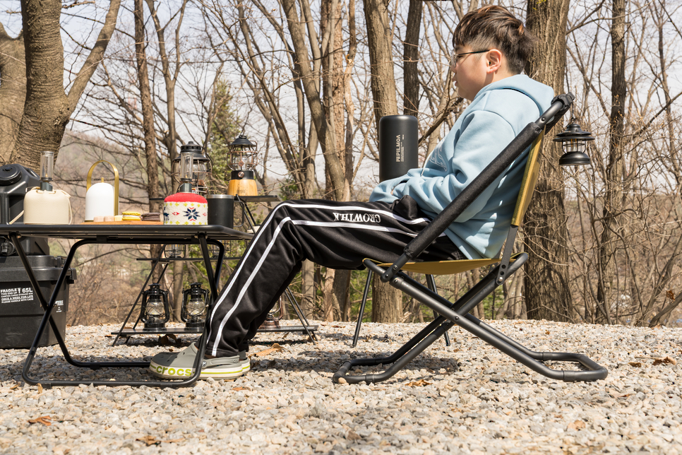 캠핑의자 추천 높이 조절 양면 사용 트루버 리버저블 폴딩 캠핑체어