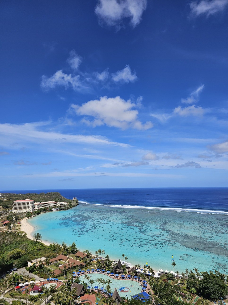 괌태교여행 : PIC 로얄클럽룸 2일차 클럽라운지 조식 , 워터파크, 비치스노클링, 비치인쉬림프