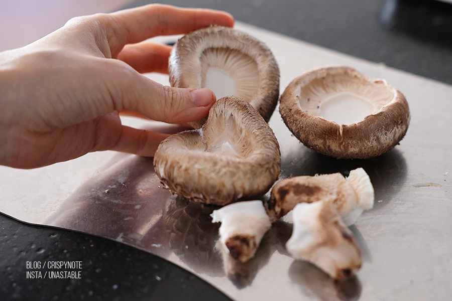 생 표고버섯볶음 만드는법 표고버섯요리