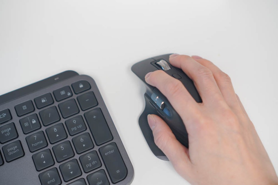 블루투스 키보드 마우스 세트 로지텍 MX Keys S combo 사무용 셋업으로 최고!